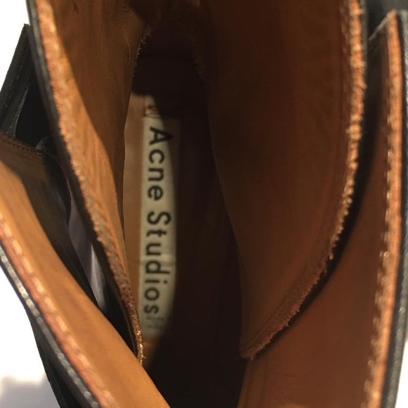 Acne Studios Opal 80 Boots in Black - Picture 5 of 7